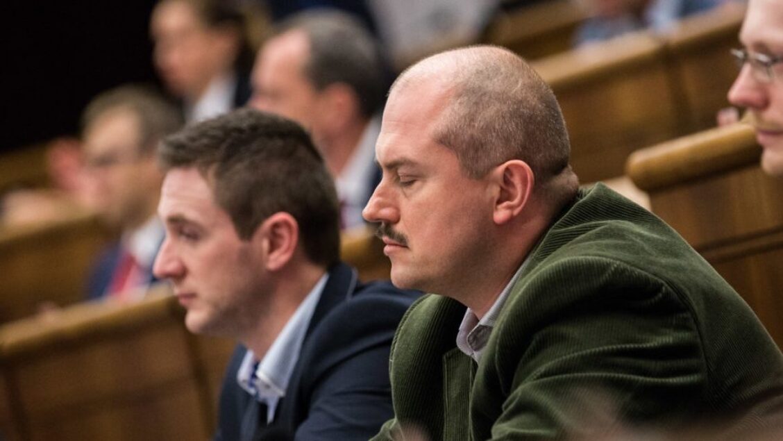 Marián Kotleba ako poslanec NR SR