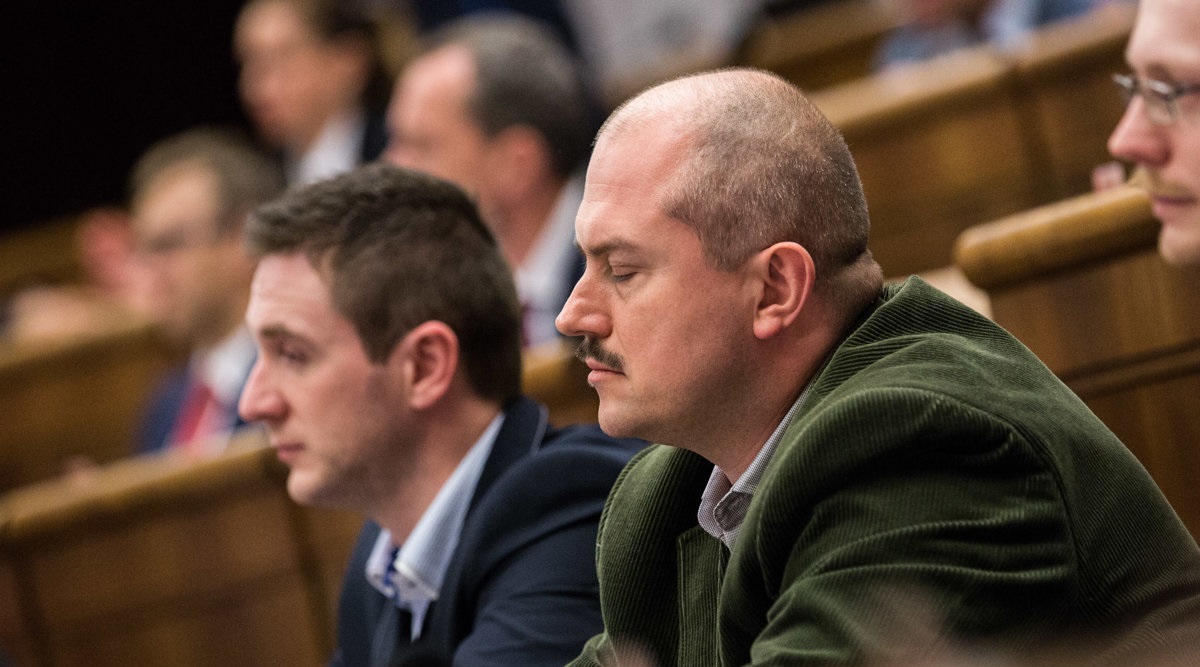 Marián Kotleba ako poslanec NR SR